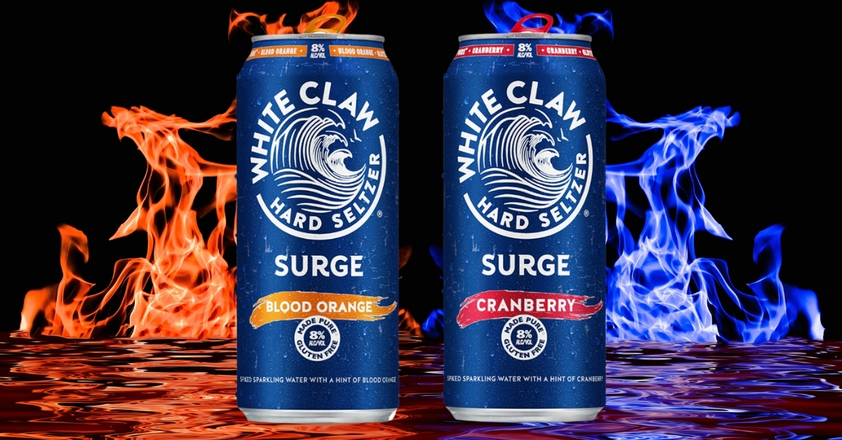 White Claw Surge 8 ABV Hard Seltzer Now In Stores Seltzer Nation