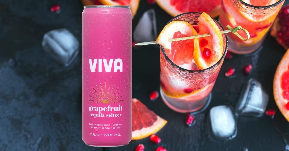 Viva Grapefruit Tequila Seltzer Review | Seltzer Nation