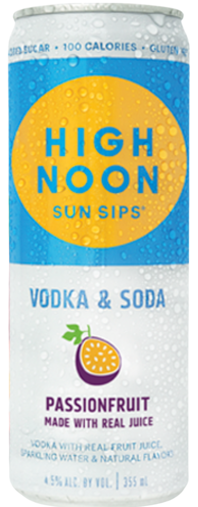 High Noon Vodka & Soda Passionfruit