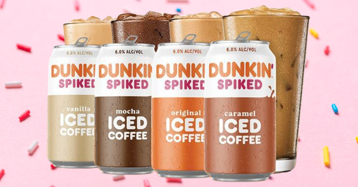 Dunkin' Spiked Iced Coffee and Iced Tea