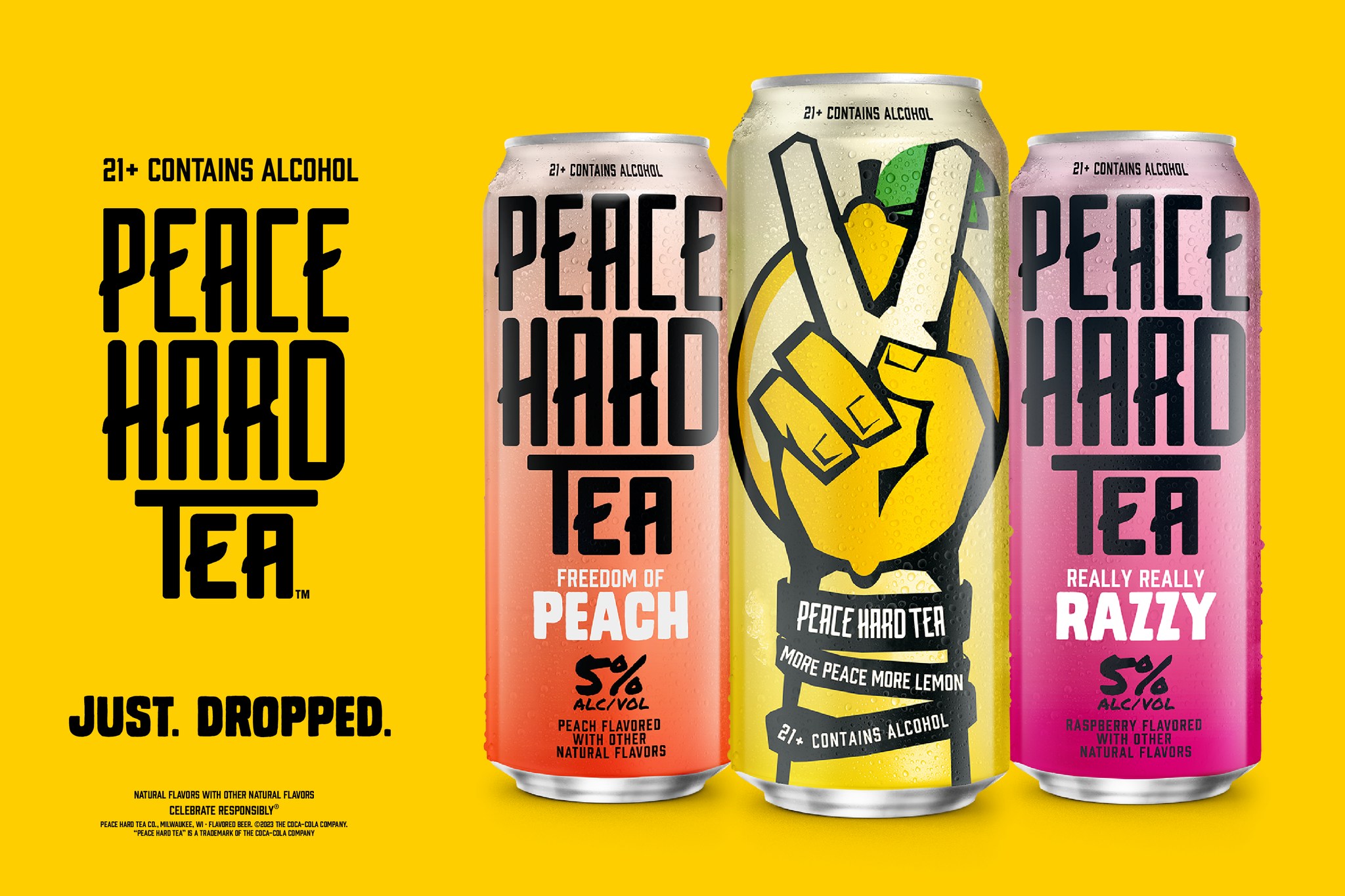 Peace Hard Tea Has Finally Landed