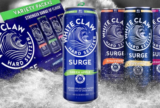 White Claw Surge 8% New Pack New Flavors